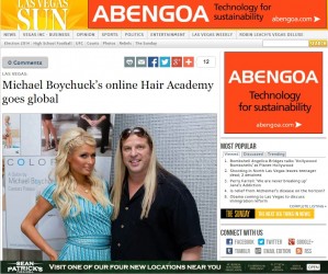 Michael Boychuck's online Hair Academy goes Global